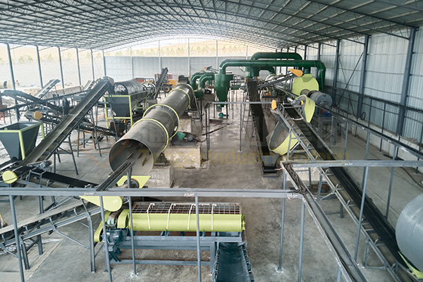 雞糞成套有機肥料生產(chǎn)線