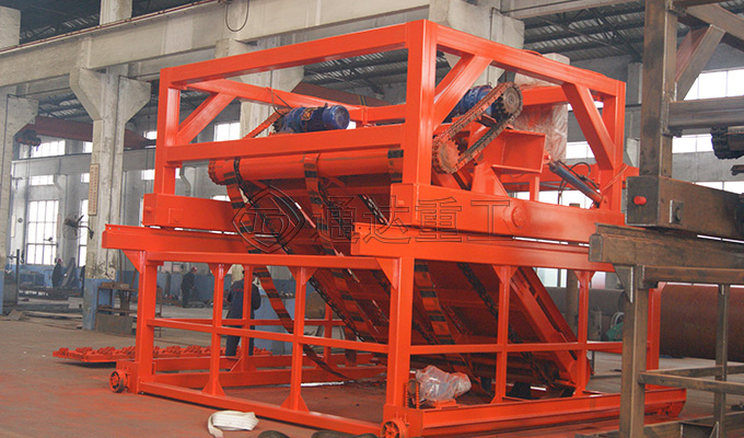 有機肥發酵設備鏈板式翻堆機