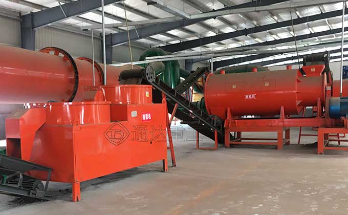 年產6萬噸雞糞有機肥生產線